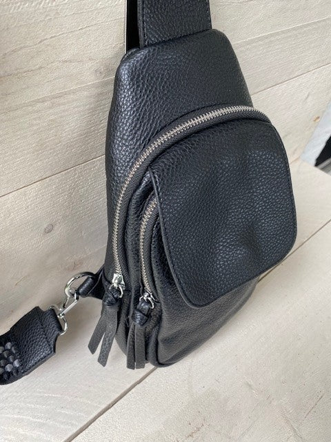 Crossbody / Rugtasje zwart