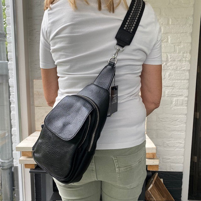 Crossbody / Rugtasje zwart