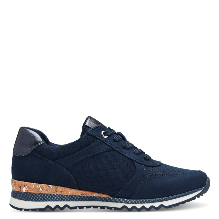 Marco Tozzi sneakers navy blauw