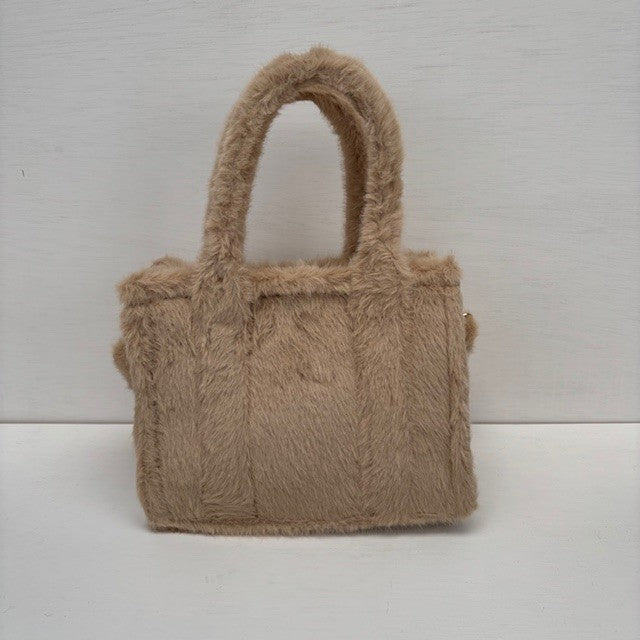 Teddy Tote Bag Apricot klein