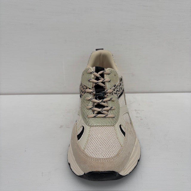 Posh by Poelman sneakers beige animal with combination