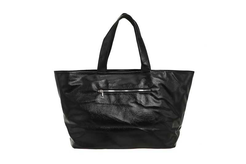 Black schoudertas / shopper Seychellen