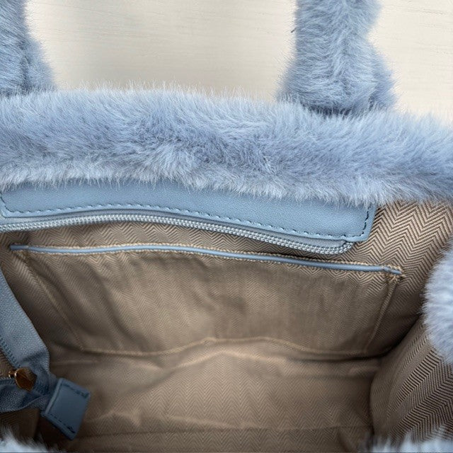 Teddy Tote Bag Blauw klein