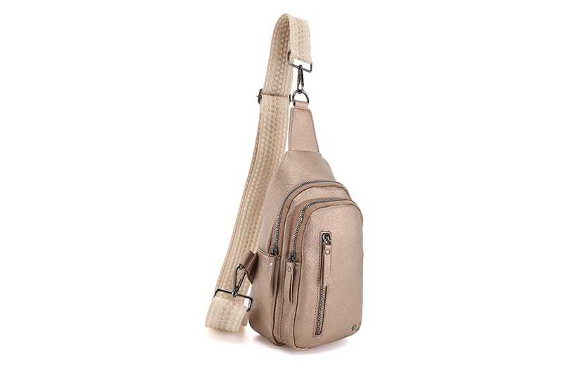 Bronze crossbody / rugtasje Mattie