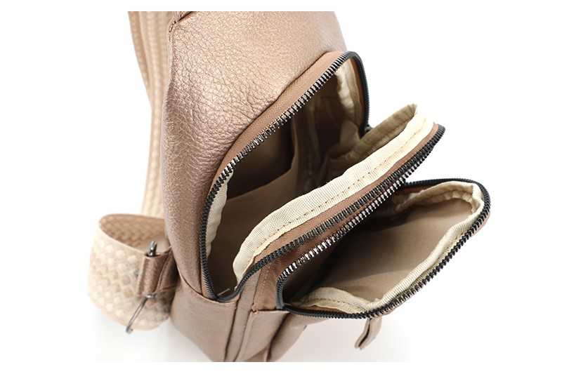 Bronze crossbody / rugtasje Mattie