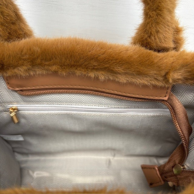 Teddy Tote Bag Bruin klein