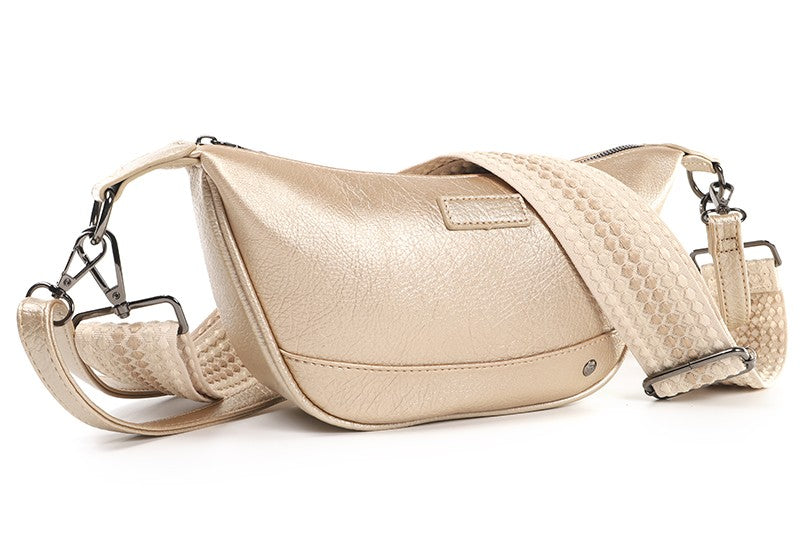 Champagne crossbody tasje Kingston