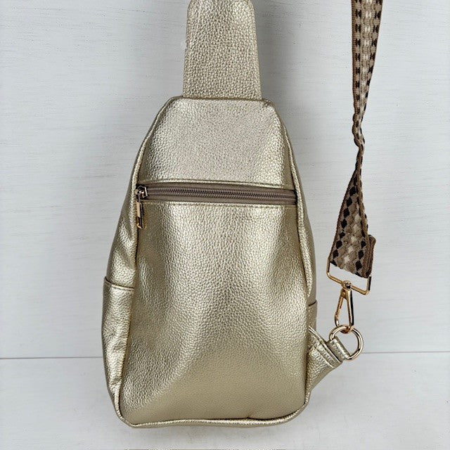 Crossbody goud