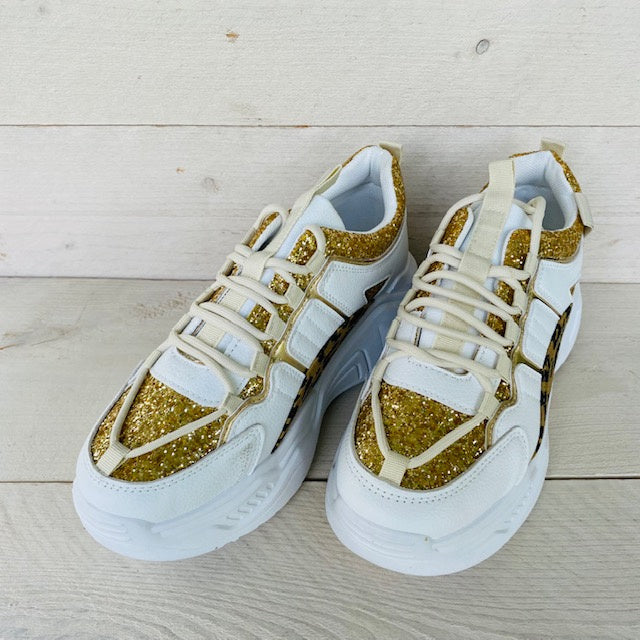 Super gave sneakers leopard