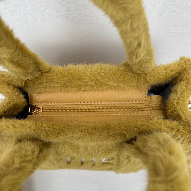 Teddy Tote Bag Geel klein