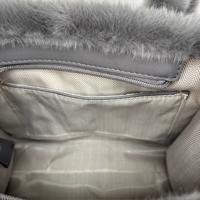 Teddy Tote Bag Grijs klein