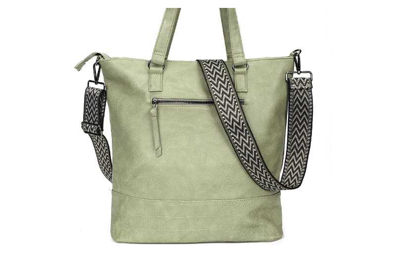Groene schoudertas / shopper Clever
