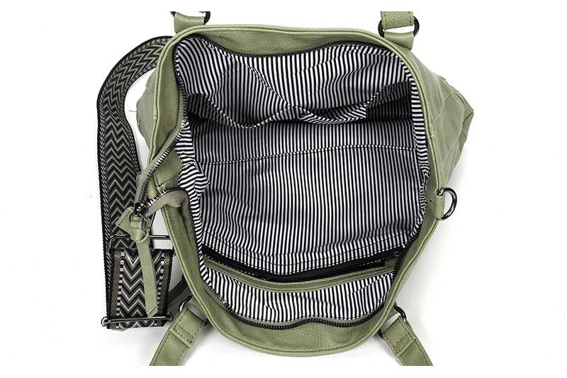 Groene schoudertas / shopper Clever