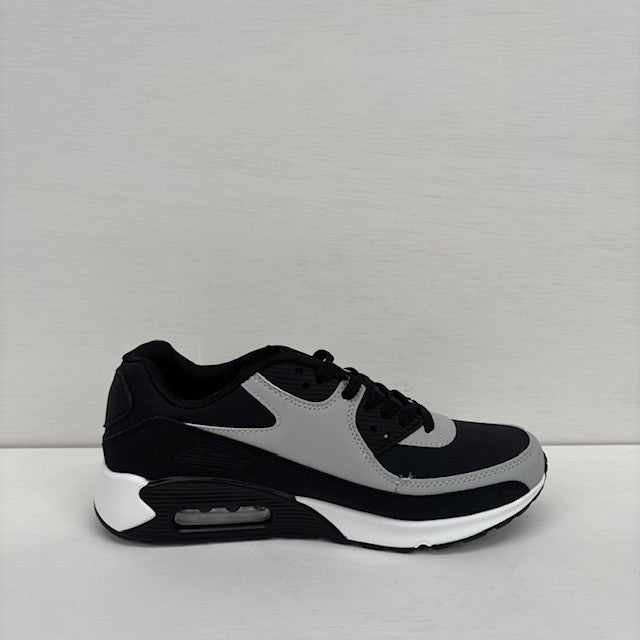 Air sneakers zwart grijs (verkrijgbaar van maat 40 t/m maat 45)