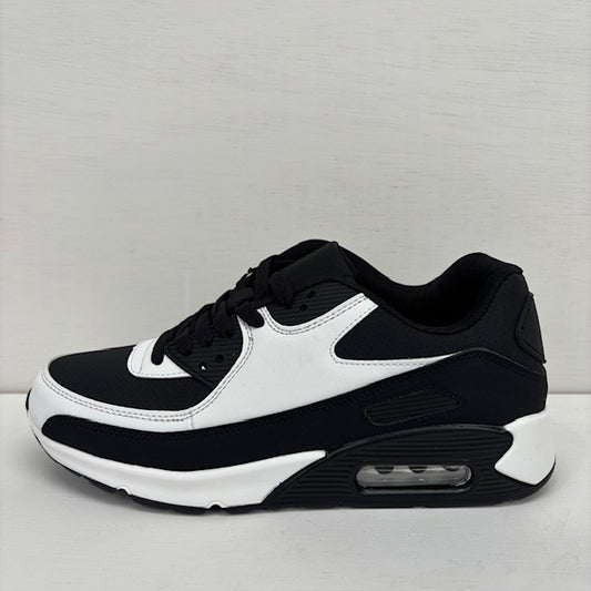 Air sneakers zwart wit (verkrijgbaar van maat 40 t/m maat 45)