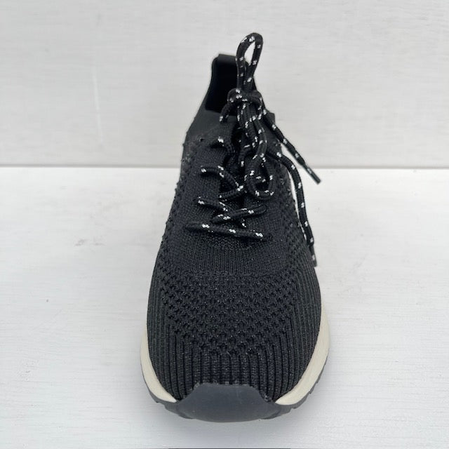 La Strada sneakers 2404316 black/silver knitted stones