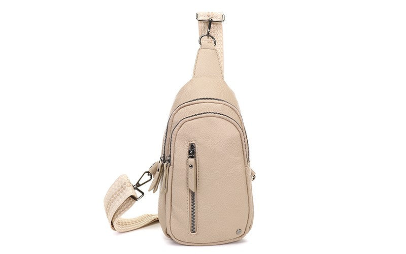 Natural crossbody / rugtasje Mattie