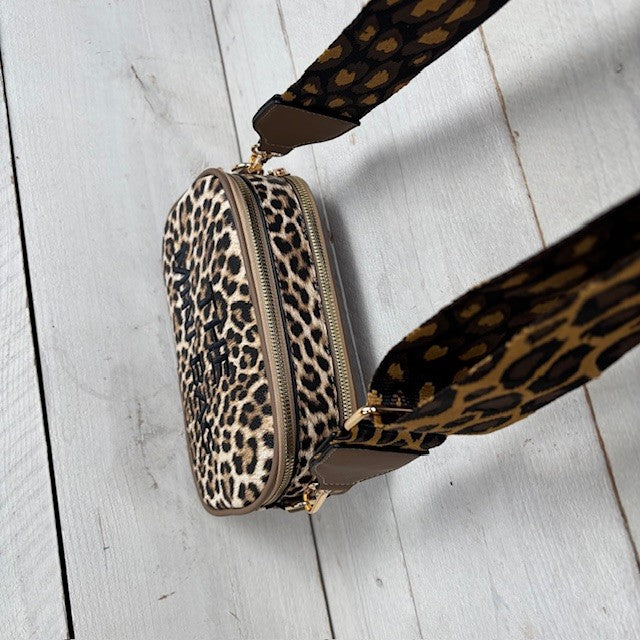 The Mini bag panter beige
