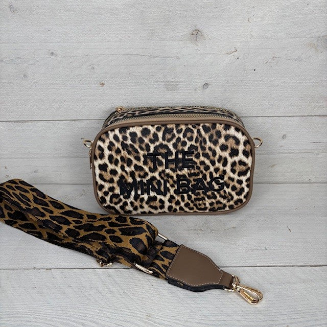 The Mini bag panter beige
