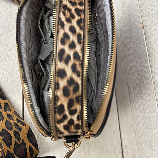 The Mini bag panter black