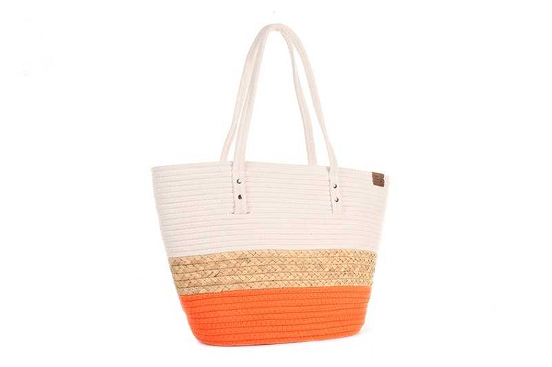 Mix color strandtas beachshopper Moreno