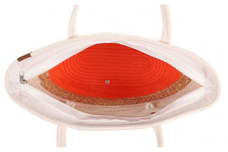 Mix color strandtas beachshopper Moreno
