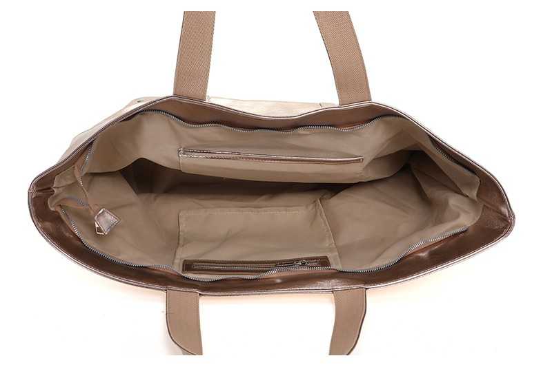 Pink champagne schoudertas / shopper Seychellen