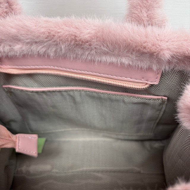 Teddy Tote Bag Roze klein