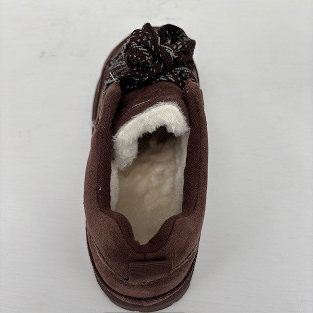 Furry uggie sneakers bruin