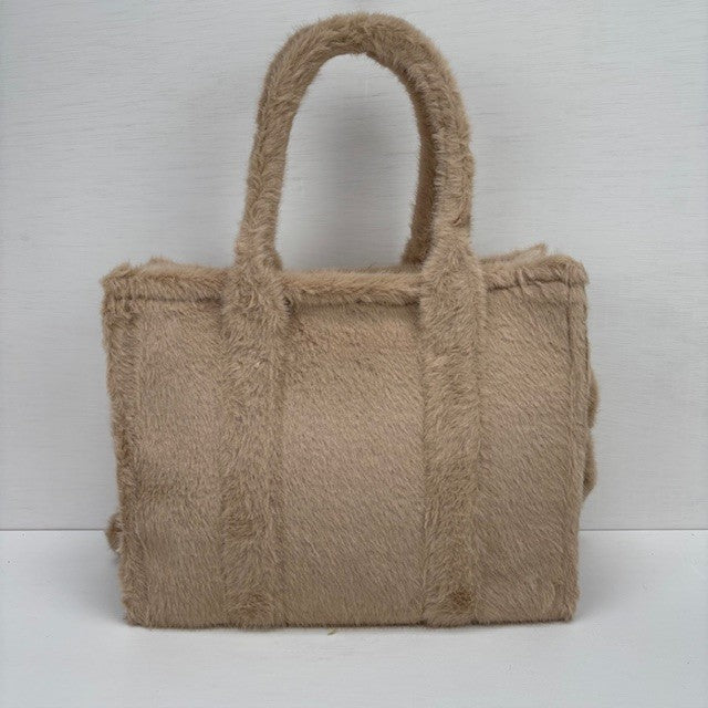 Teddy Tote Bag Apricot