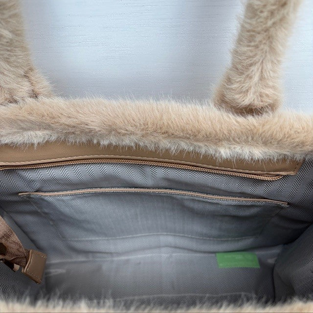Teddy Tote Bag Apricot
