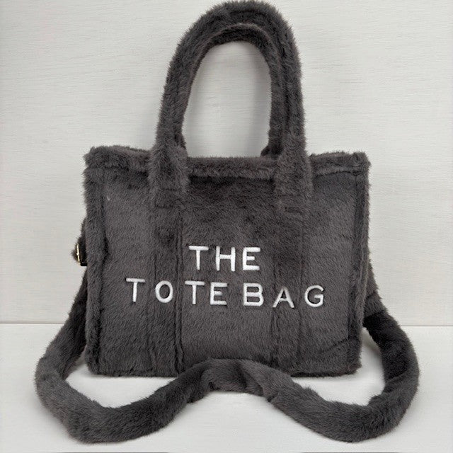 Teddy Tote Bag Grijs