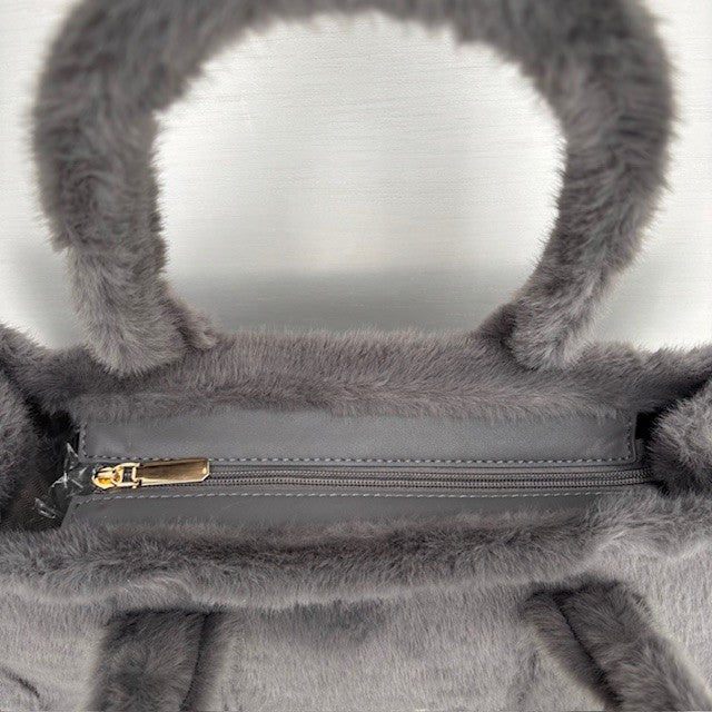 Teddy Tote Bag Grijs