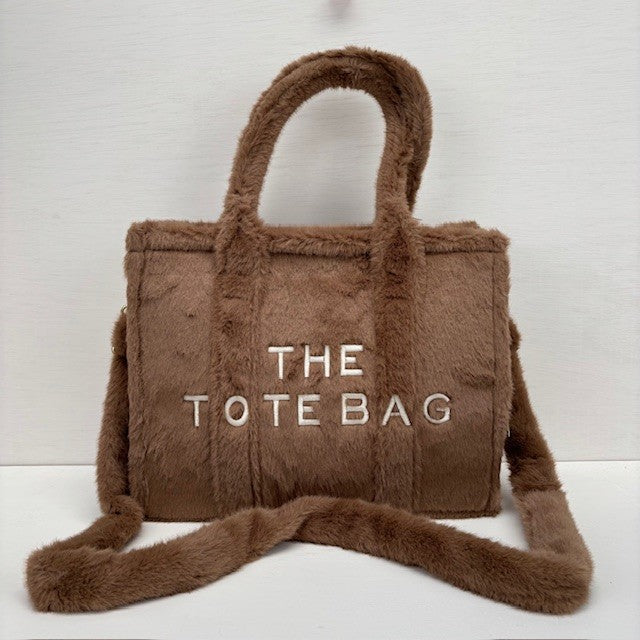 Teddy Tote Bag Mud