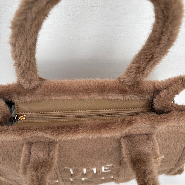 Teddy Tote Bag Mud