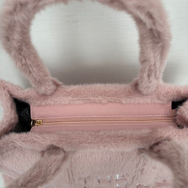 Teddy Tote Bag Roze