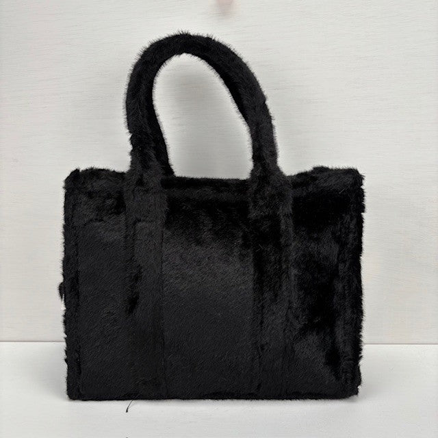 Teddy Tote Bag Zwart
