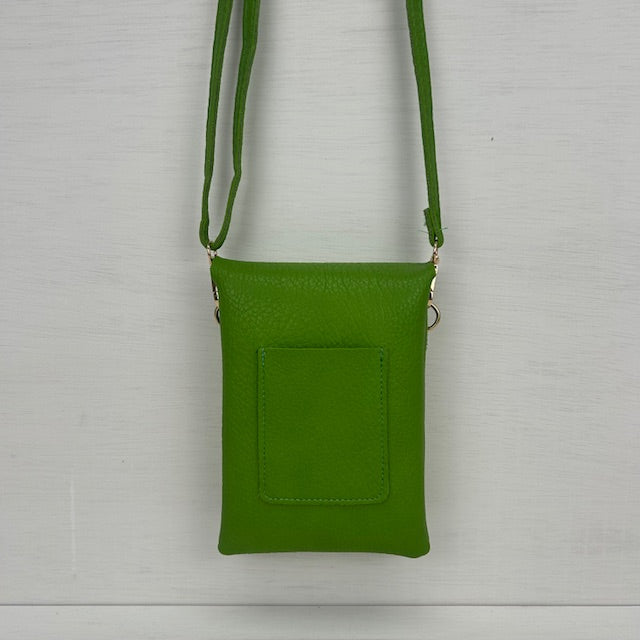 Basic telefoontasje groen