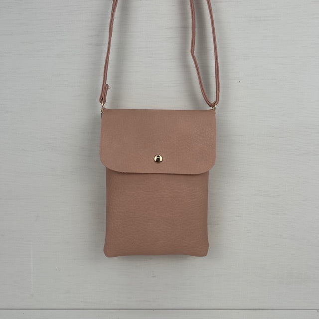 Basic telefoontasje roze