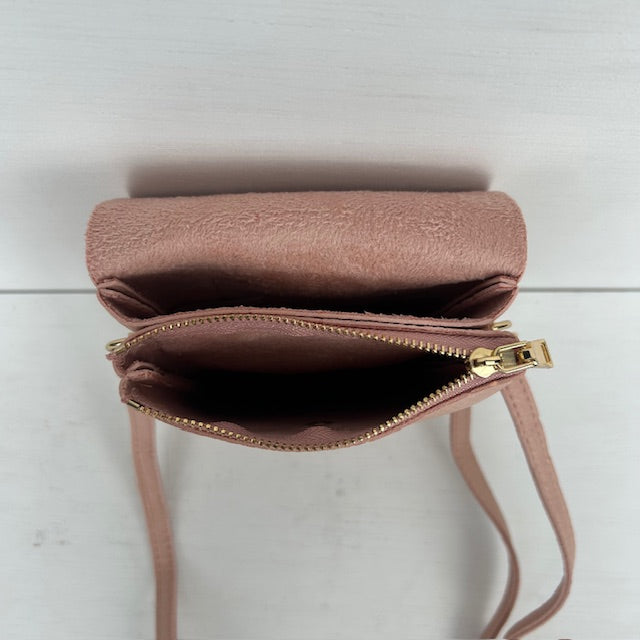 Basic telefoontasje roze