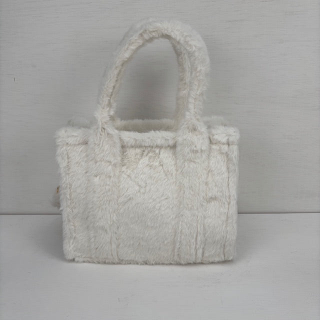 Teddy Tote Bag Wit klein