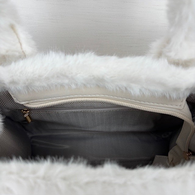 Teddy Tote Bag Wit klein