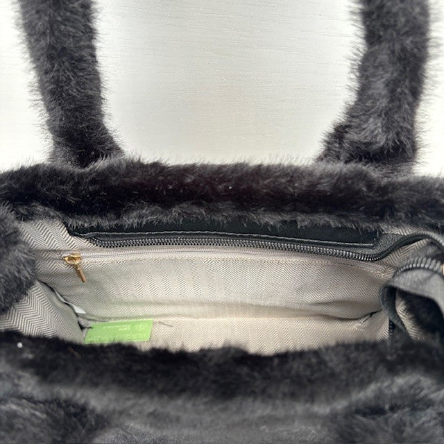Teddy Tote Bag Zwart klein
