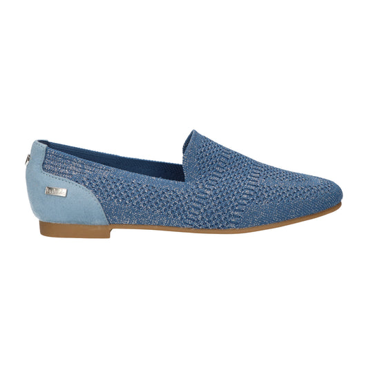 Gave loafers van La Strada 2101884 blue silver