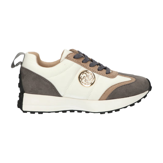 La Strada sneakers grijs met beige accenten 2200044