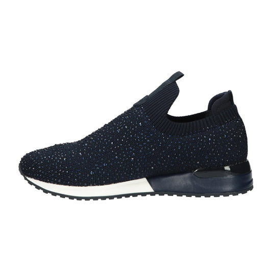 Lastrada sneakers blue knitted + Stones 2203583