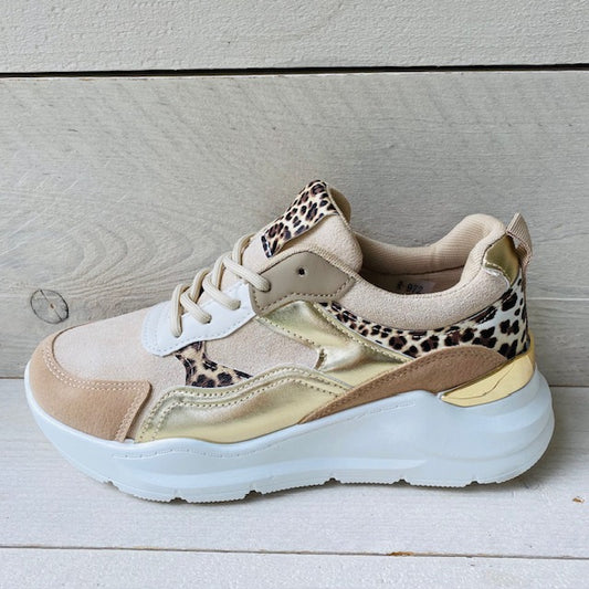 Chunky sneakers leopard