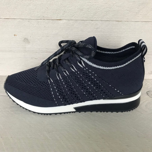 La Strada sneakers blue knitted