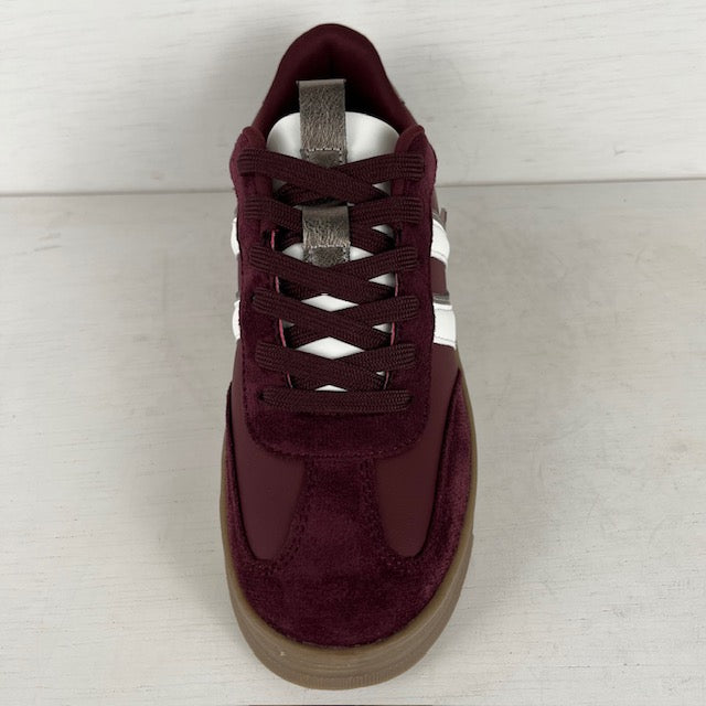 Posh by Poelman retro sneakers dark red
