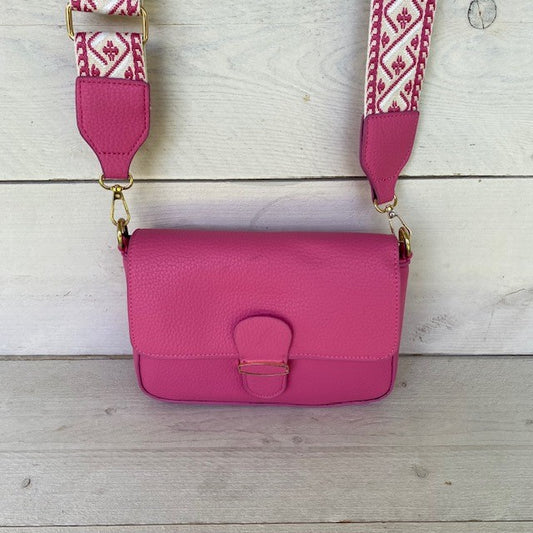 Crossbody / clutch roze